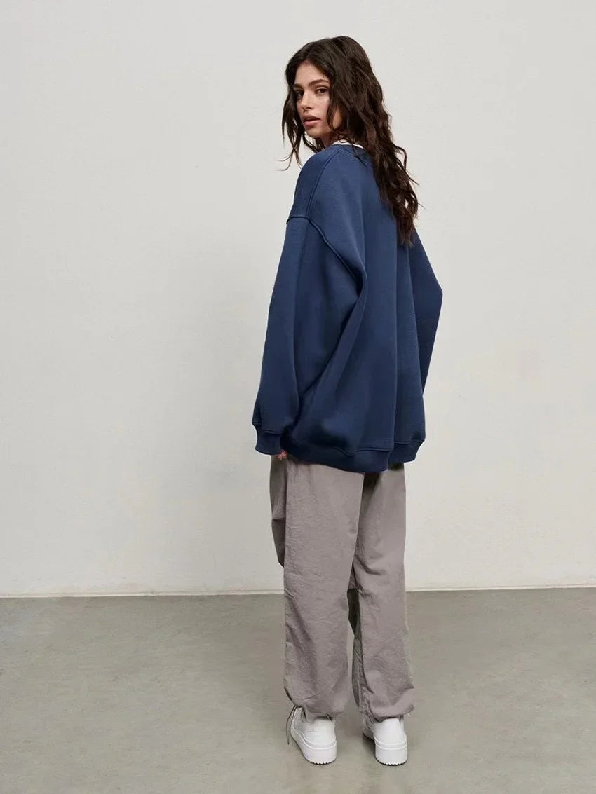 Schlichter Oversize Pullover | Komfort Und Stil Für Jeden Tag – Veloura