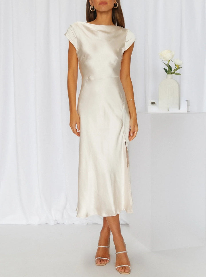 Echoarchiv | Elegantes Seidenkleid
