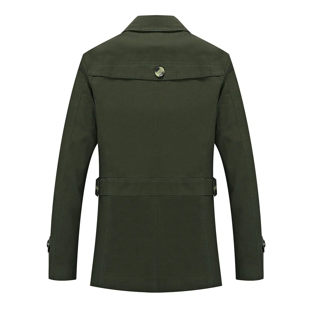 Echoarchiv - Stylischer langer Herbst-Trenchcoat für Herren