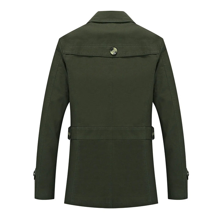 Echoarchiv - Stylischer langer Herbst-Trenchcoat für Herren