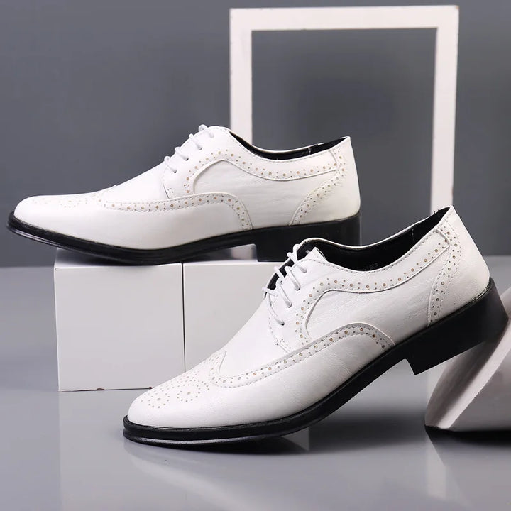Echoarchiv | Bequeme Oxford Herren Business Anzug Schuhe
