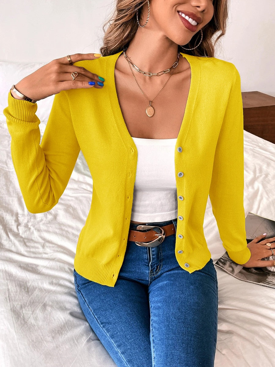 Echoarchiv | Leichter, Stilvoller Cardigan für Damen