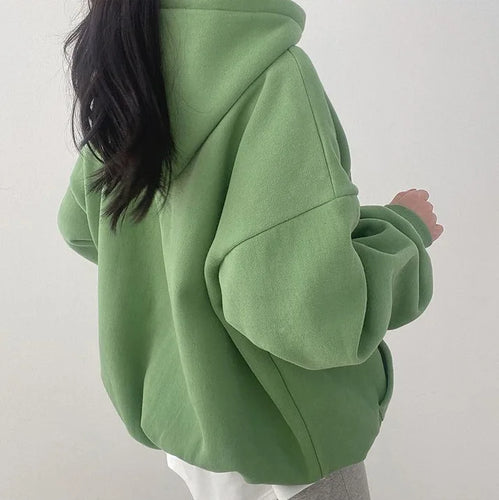 Echoarchiv | Oversized Damen Hoodie Mit Stickerei