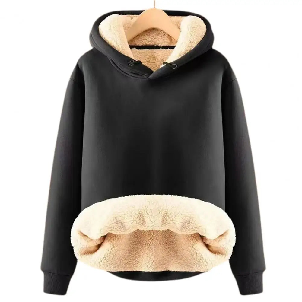 Echoarchiv | Warmer Hoodie mit Fleece-futter Polyester und Sherpa Bequem und Trendy