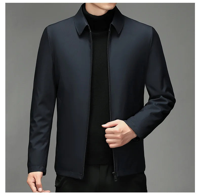 Luxuriöse Nanosilk-Daunenjacke – Taviero
