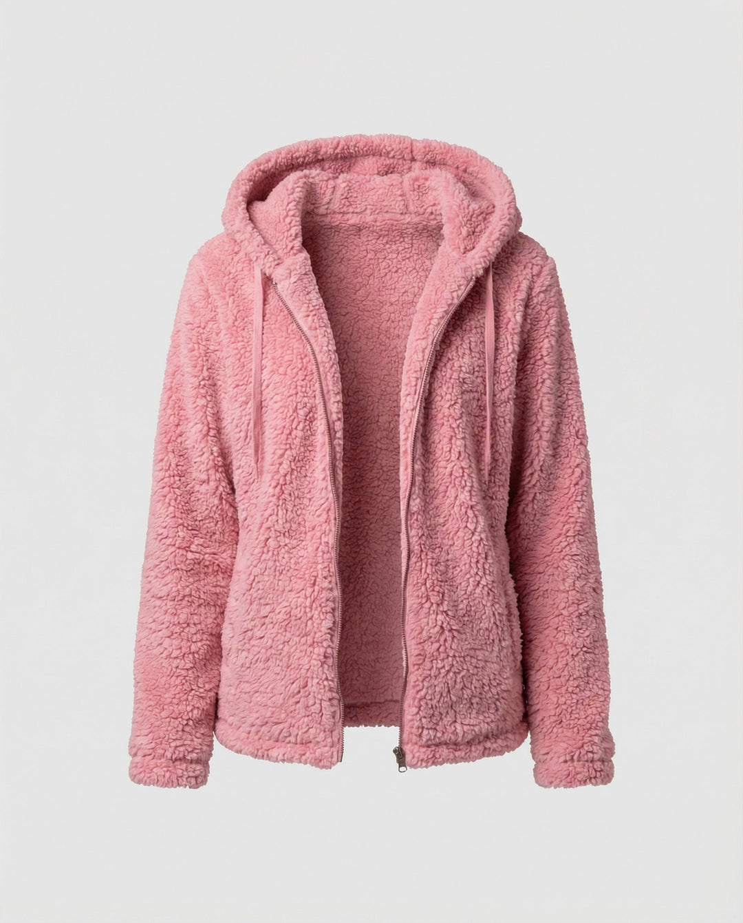 Echoarchiv | Teddy Fleecejacke Damen Lang
