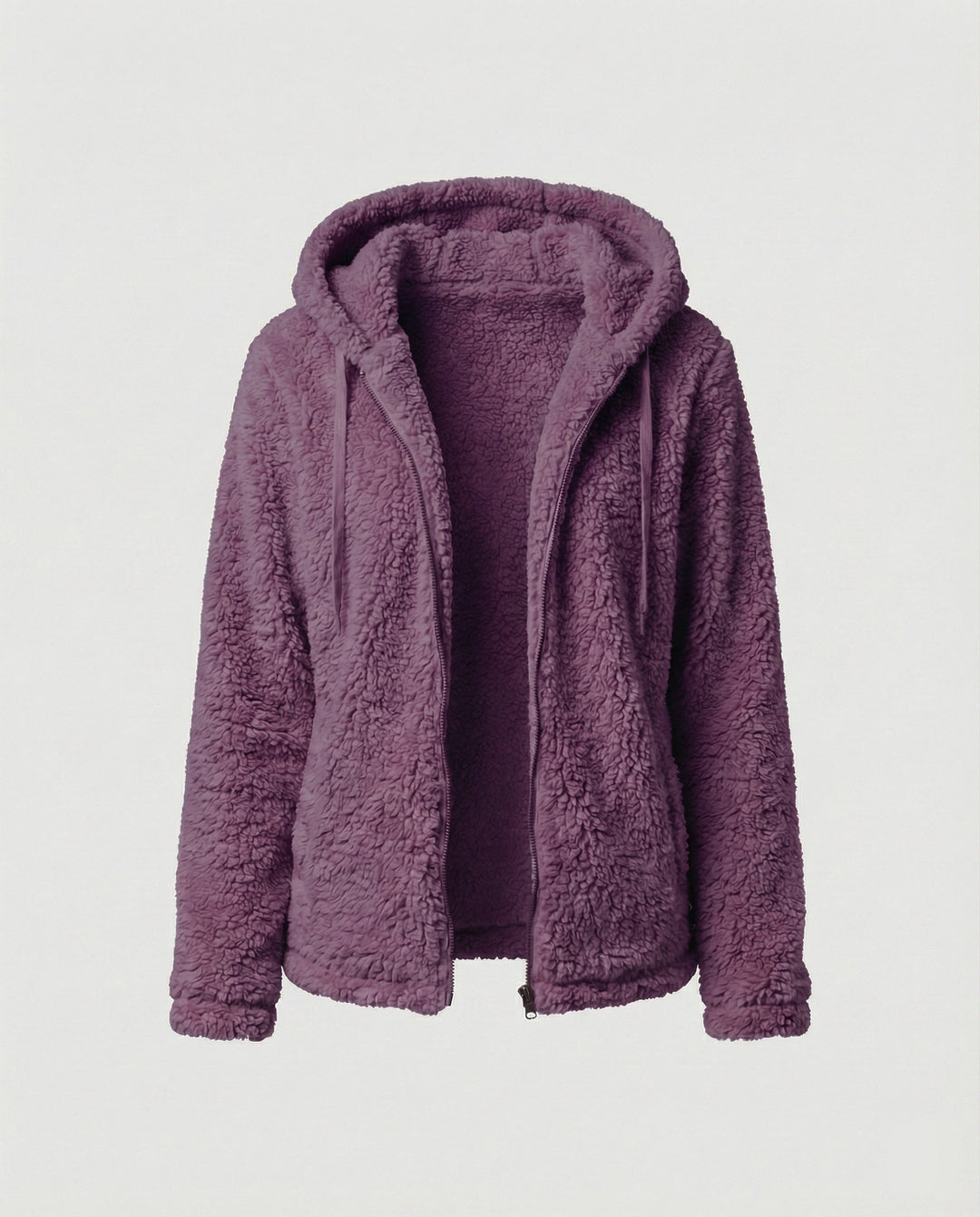 Echoarchiv | Teddy Fleecejacke Damen Lang