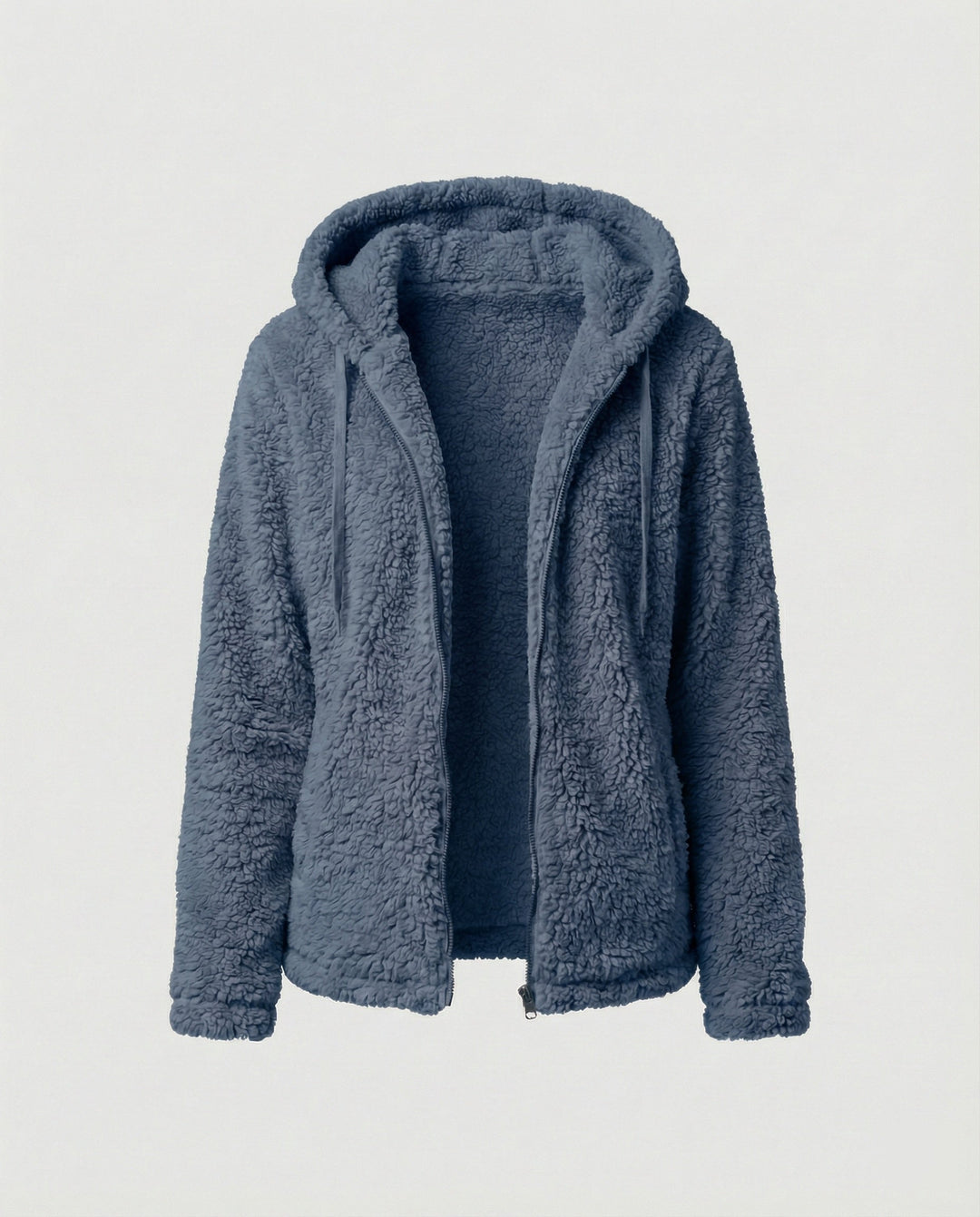 Echoarchiv | Teddy Fleecejacke Damen Lang