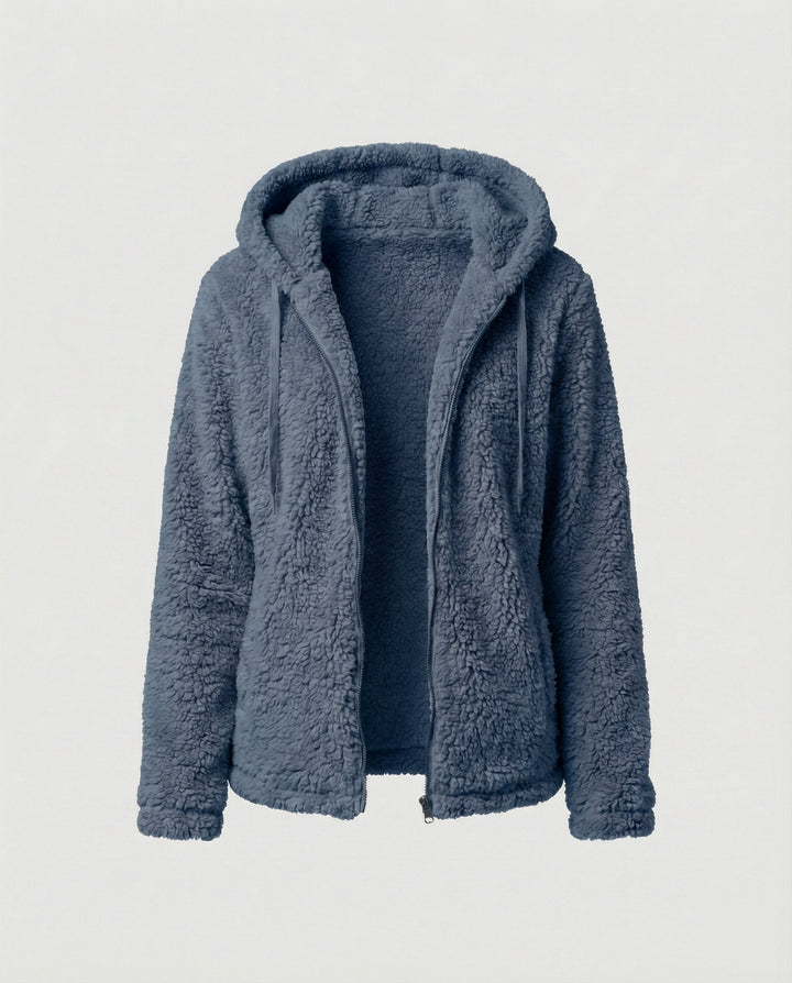 Echoarchiv | Teddy Fleecejacke Damen Lang