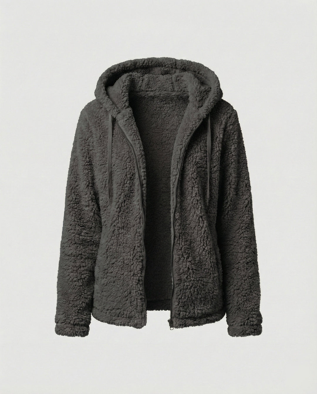 Echoarchiv | Teddy Fleecejacke Damen Lang