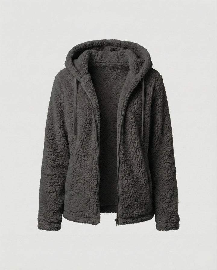 Echoarchiv | Teddy Fleecejacke Damen Lang