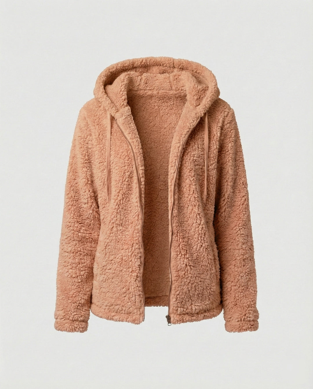 Echoarchiv | Teddy Fleecejacke Damen Lang