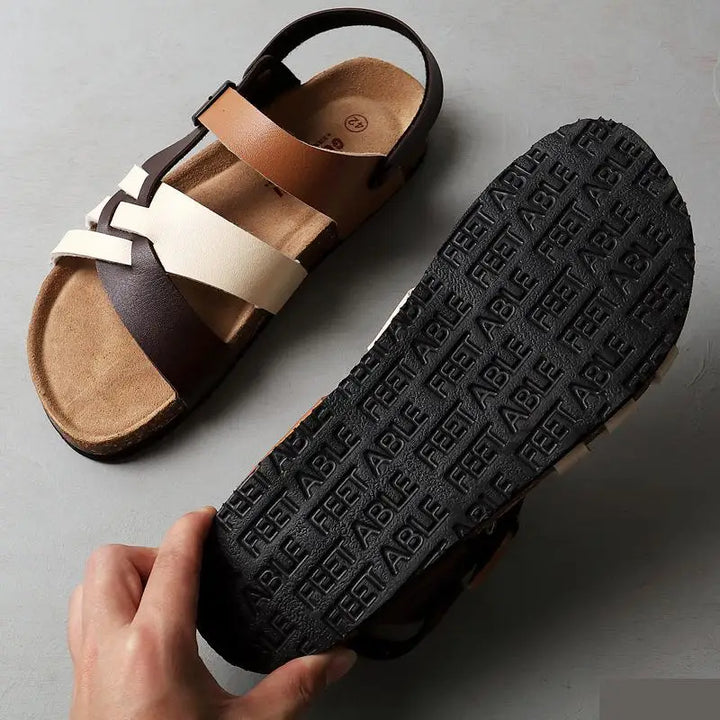 Echoarchiv | Orthopädische Premium Ledersandalen