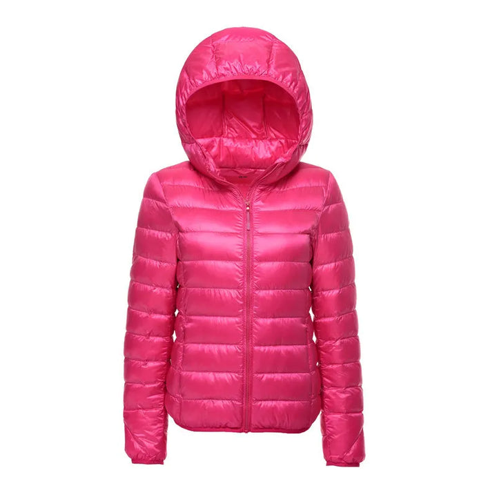 Echoarchiv | Steppjacke mit Kapuze - Leichte Übergangsjacke für Alltag und Outdoor