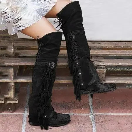 Echoarchiv | Damenstiefel kniehoch