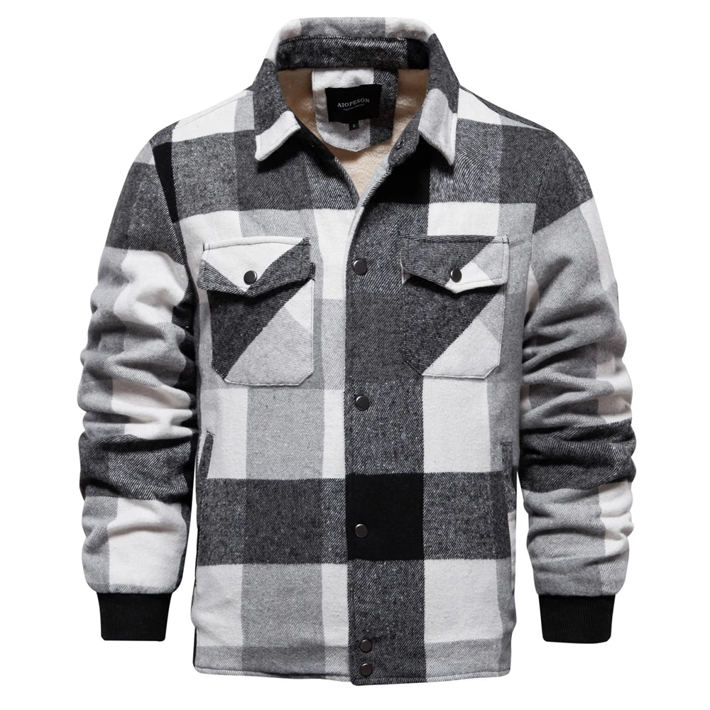 Karierte Jacke – Terenzo