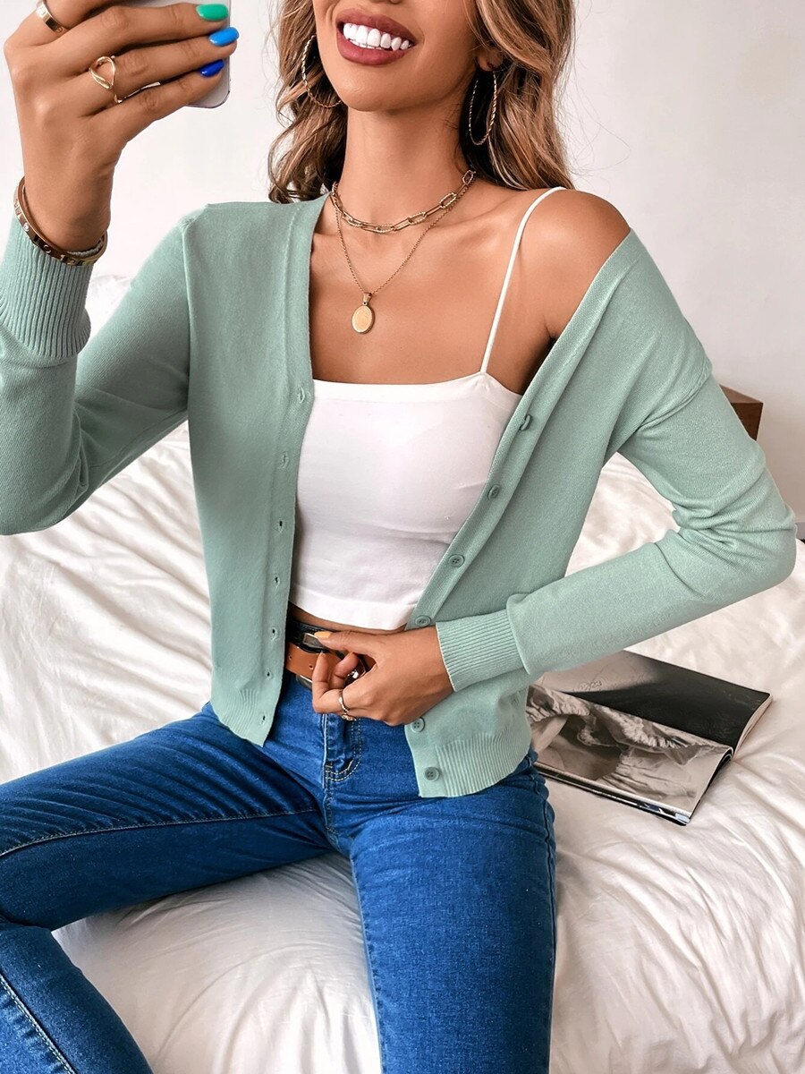 Echoarchiv | Leichter, Stilvoller Cardigan für Damen