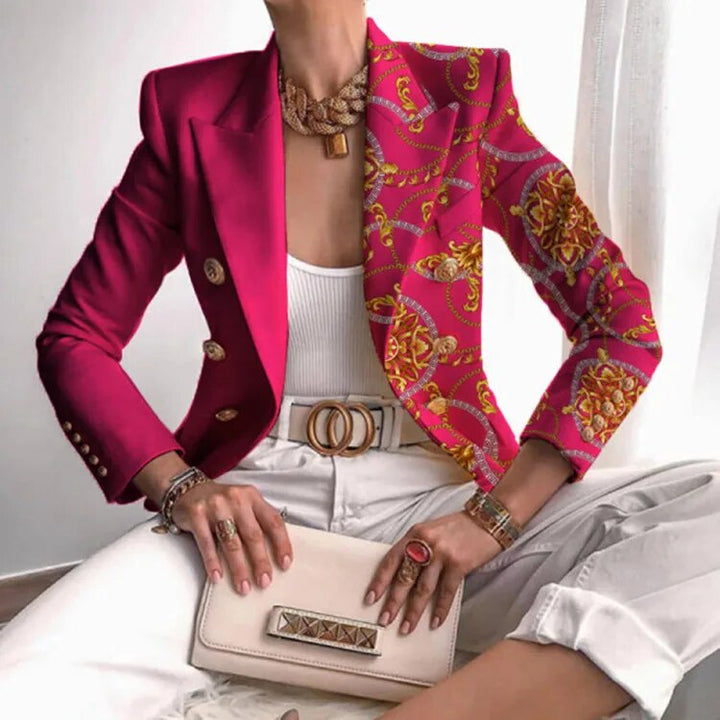 Echoarchiv | Blazer Gedruckt In Der Taille