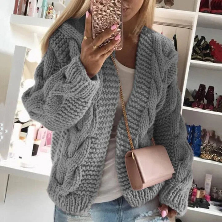 Dicker pullover für kalte Tage