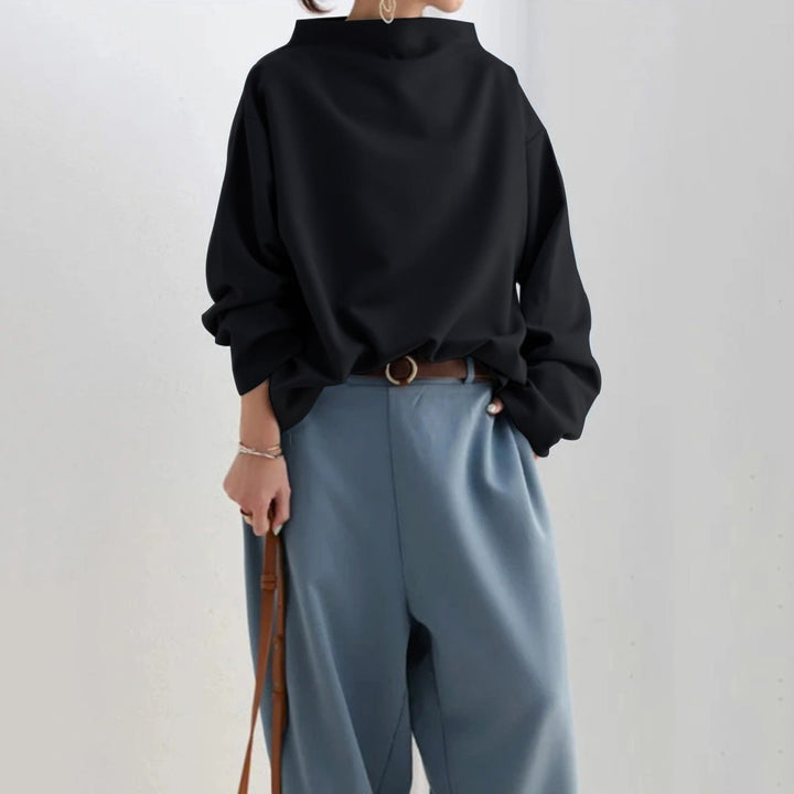 Echoarchiv | Oversize-Pullover mit weitem Kragen