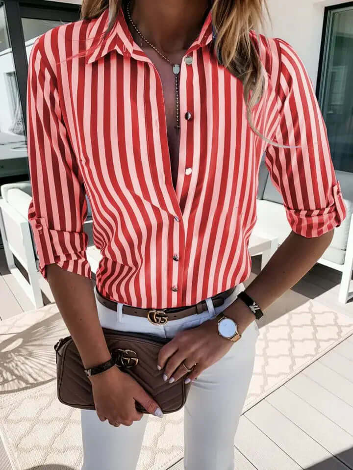Echoarchiv | Maritime gestreifte Bluse
