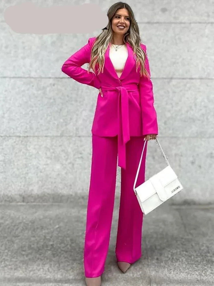 Stilvolle Blazer Set Für Damen - Blazer+Hose – Avérine