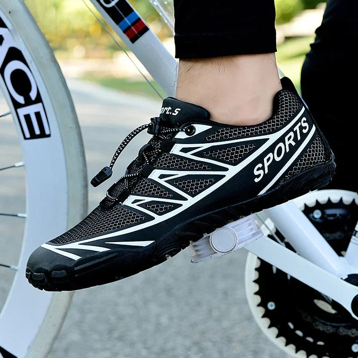 Echoarchiv | MTB und Rennradschuhe mit rutschfester Sohle