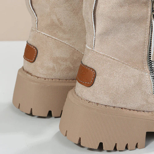 Echoarchiv | Damen Gefütterte Winter-Stiefeletten mit Reißverschluss