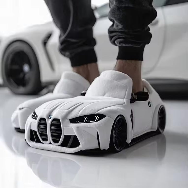 Damen Pantoffeln mit Auto-Inspiriertem Design & Rutschfester Sohle | Echoarchiv
