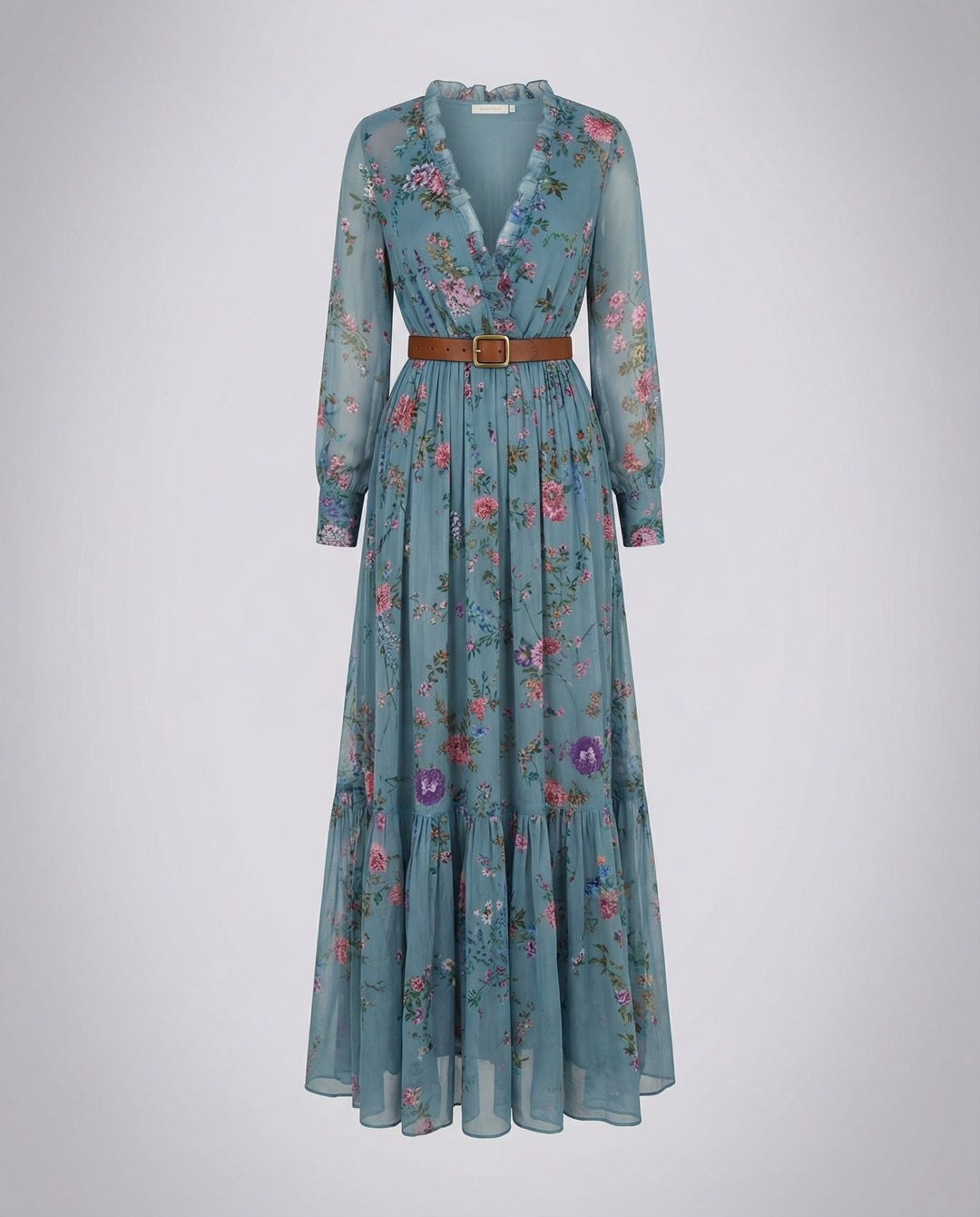 Boho Maxikleid mit V-Ausschnitt | Echoarchiv