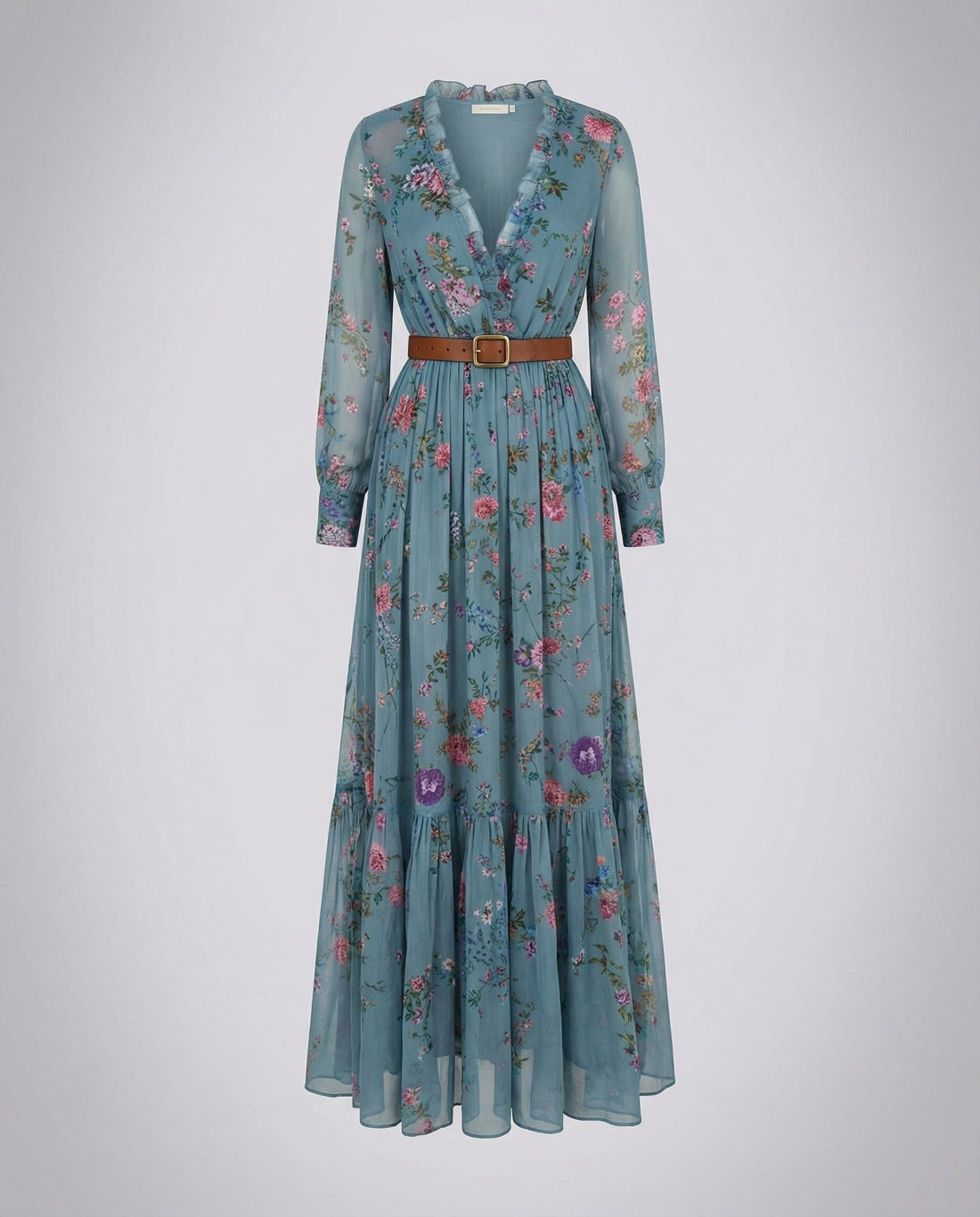 Boho Maxikleid mit V-Ausschnitt | Echoarchiv