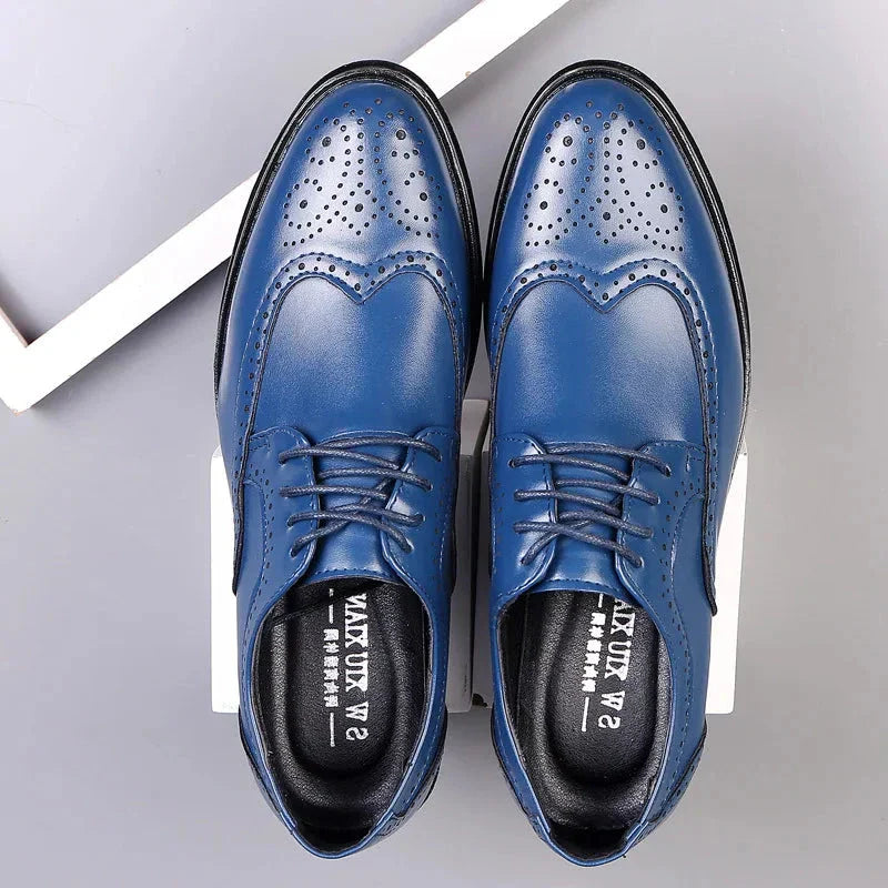 Echoarchiv | Bequeme Oxford Herren Business Anzug Schuhe