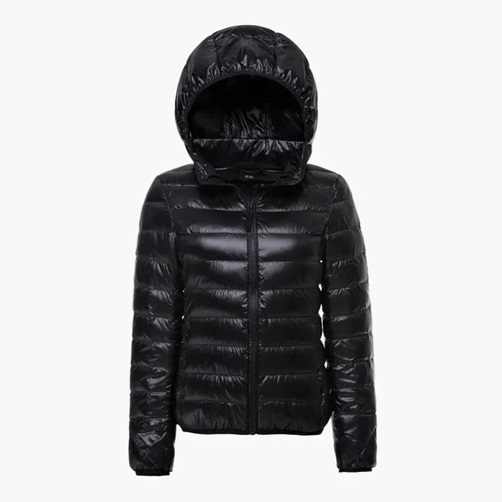 Echoarchiv | Steppjacke mit Kapuze - Leichte Übergangsjacke für Alltag und Outdoor
