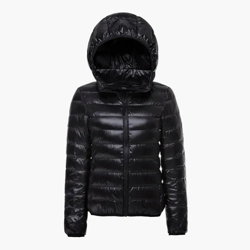 Echoarchiv | Steppjacke mit Kapuze - Leichte Übergangsjacke für Alltag und Outdoor