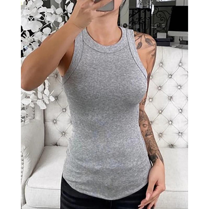 Echoarchiv | Klassisches Körpergefühl Damen Ripp-Tanktop
