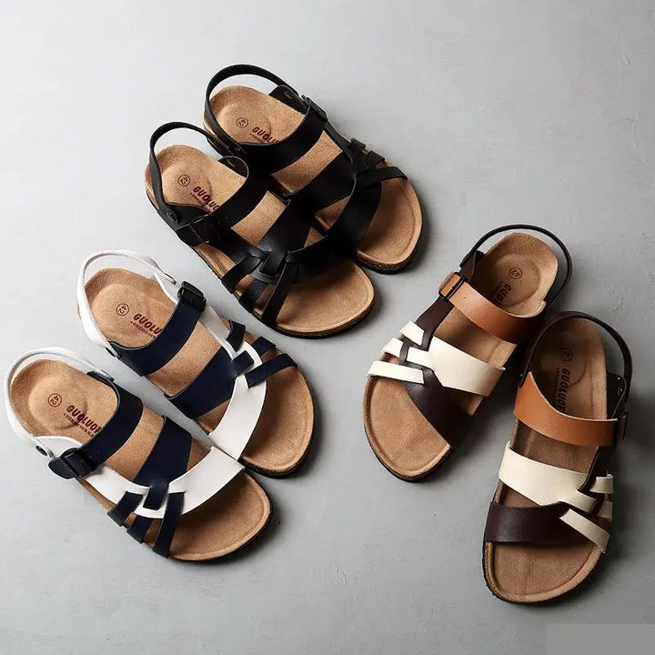 Echoarchiv | Orthopädische Premium Ledersandalen