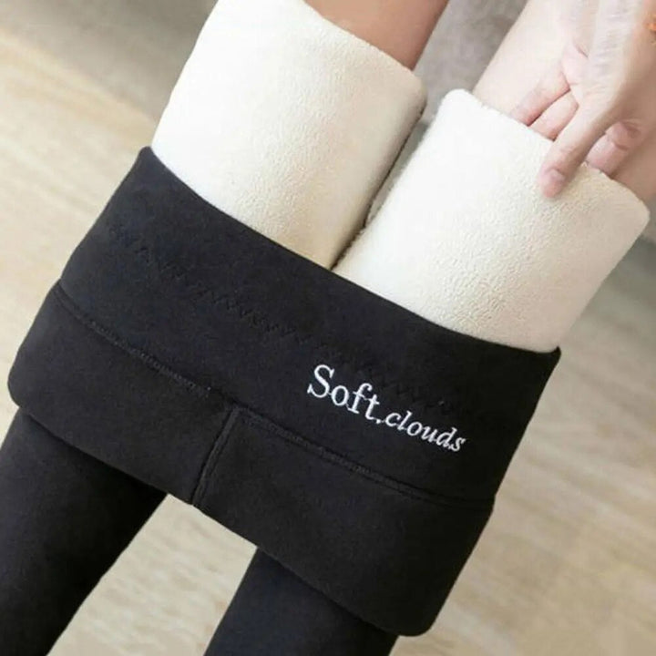 Echoarchiv | Damen Winterhose Fleece - Warme Leggings mit Formungseffekt