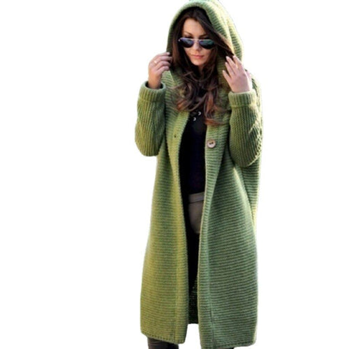 Echoarchiv | Cardigan mit Kapuze Schöner Cardigan mit Stil!