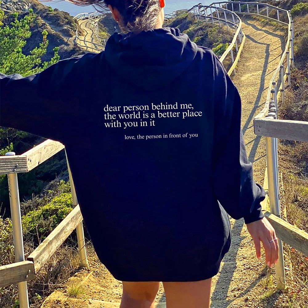 Echoarchiv | Angel Liebe Person Hinter Mir Unisex Hoodie