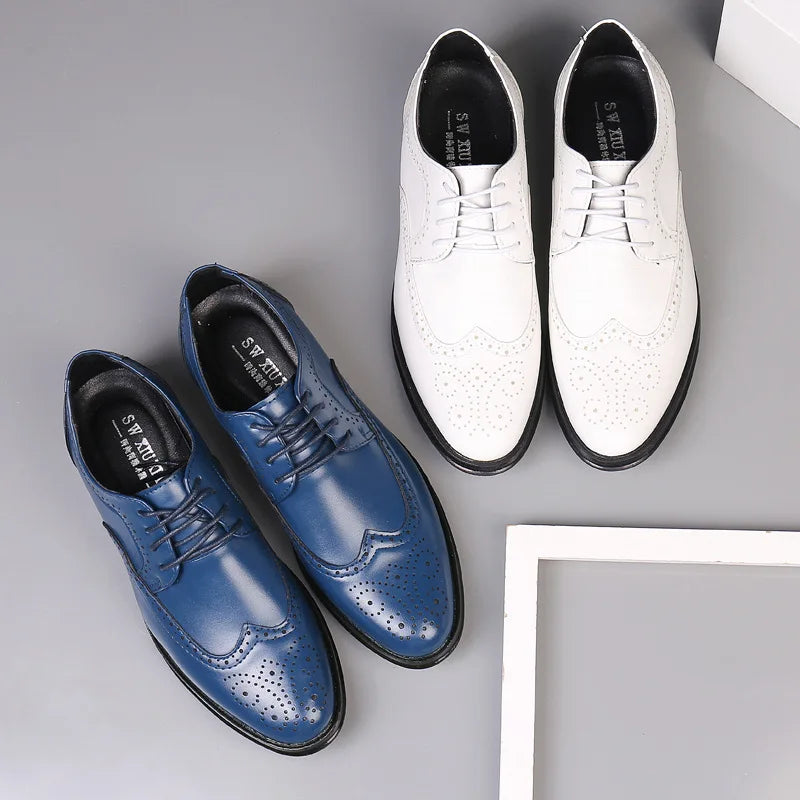 Echoarchiv | Bequeme Oxford Herren Business Anzug Schuhe