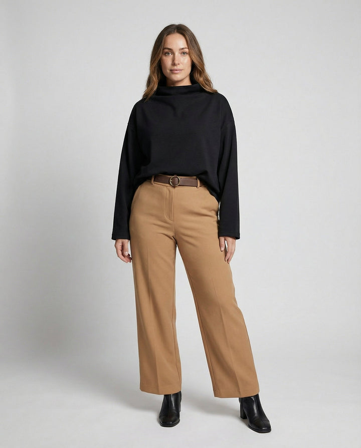 Oversize Rollkragenpullover Damen | Echoarchiv