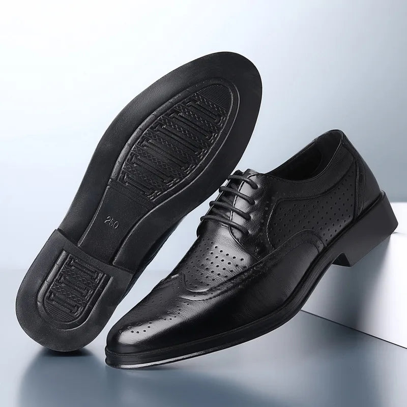 Echoarchiv | Bequeme Oxford Herren Business Anzug Schuhe