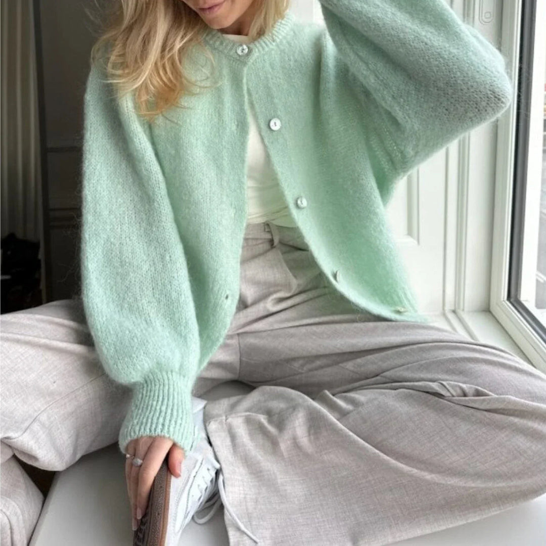 Echoarchiv | Langarm Strickcardigan