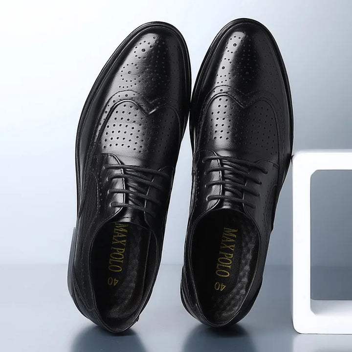 Echoarchiv | Bequeme Oxford Herren Business Anzug Schuhe