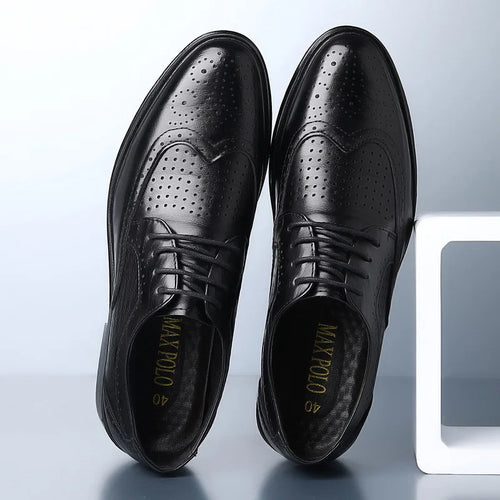 Echoarchiv | Bequeme Oxford Herren Business Anzug Schuhe