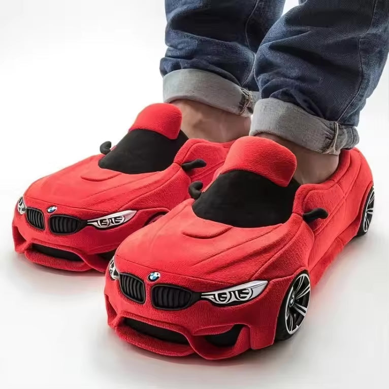 Damen Pantoffeln mit Auto-Inspiriertem Design & Rutschfester Sohle | Echoarchiv