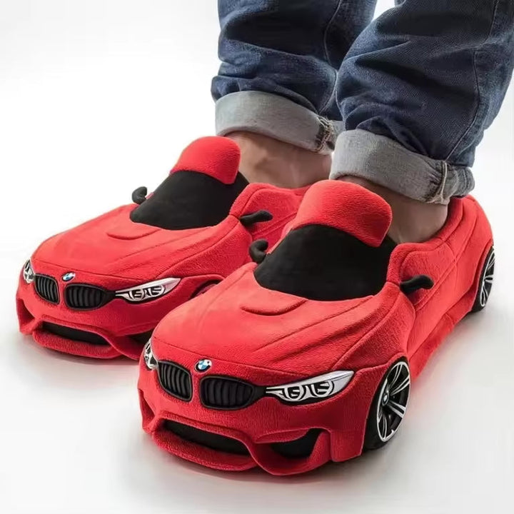 Damen Pantoffeln mit Auto-Inspiriertem Design & Rutschfester Sohle | Echoarchiv
