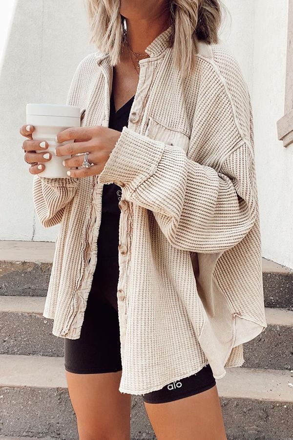Echoarchiv | Sommerjacke Aus Lässiger Strickware