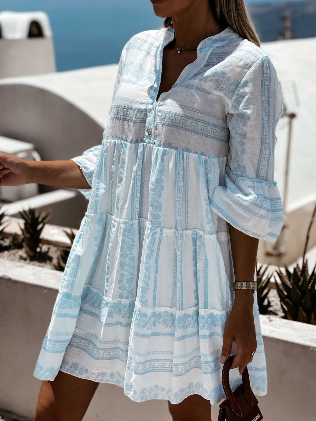 Echoarchiv | Boho Tunika Kleid mit Schichten Millana