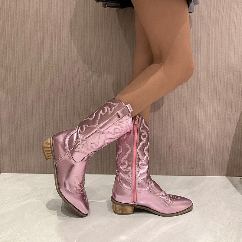 Echoarchiv | Elegante Bequeme Cowboy Stiefel